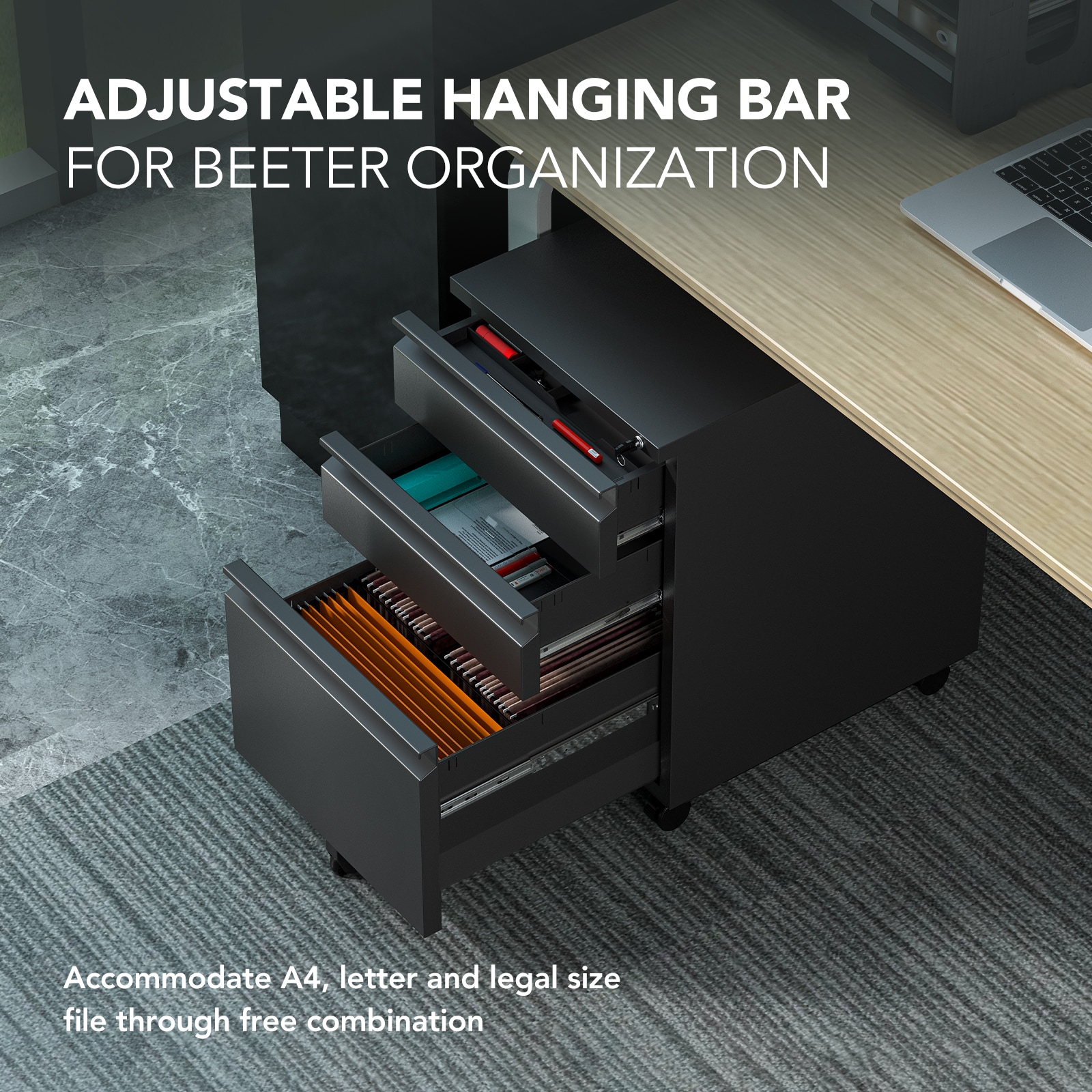 Mobile File Cabinet 026 | Flexispot